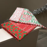 Typographic Image Pillowcase Panel - Print