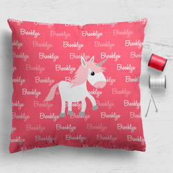 Horizontal Cushion Panel - 18"x18" - Script