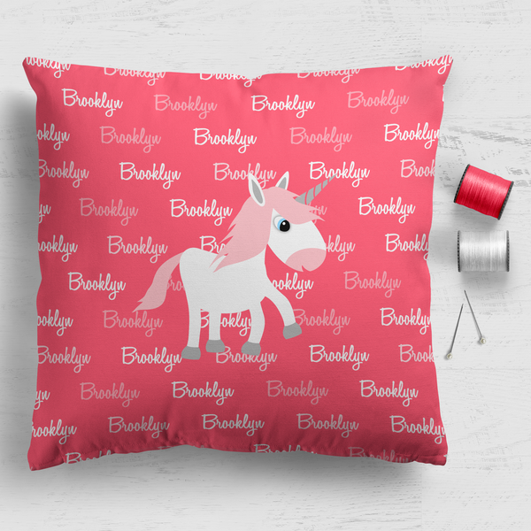 Horizontal Cushion Panel - 18"x18" - Script