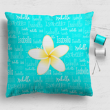Typographic Cushion Panel - 18"x18" - Cursive Shaded