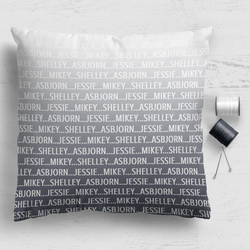 Family Cushion Panel - Ombre