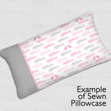 Brush Image Pillowcase Panel