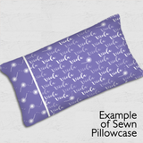 Brush Image Pillowcase Panel - Shaded