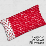 Christmas Pillowcase Panel - Christmas Brush