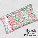 Christmas Pillowcase Panel - Christmas Nested