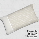 Horizontal Pillowcase Panel - Block