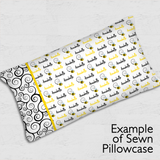 Horizontal Image Pillowcase Panel - Hand
