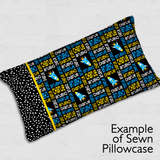 Stacked Image Pillowcase Panel - Modern Bold