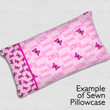 Stacked Image Pillowcase Panel - Modern Upper