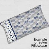 Typographic Pillowcase Panel - Print