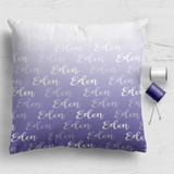 Cushion Panel - Ombre Brush 18"x18"