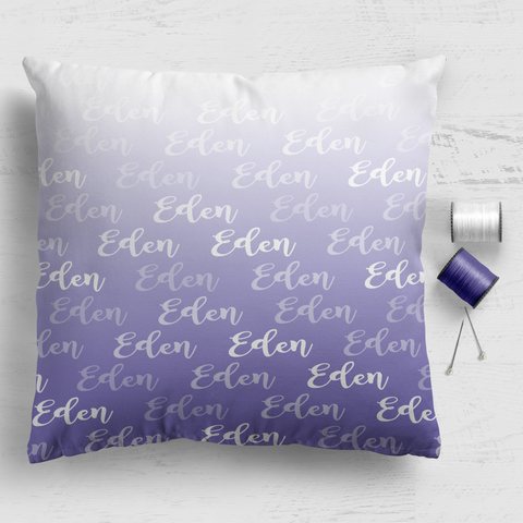 Cushion Panel - Ombre Brush 18"x18"