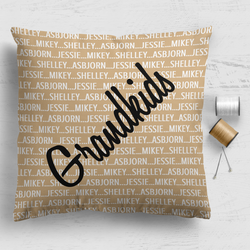 Family Cushion Panel - Grandkids