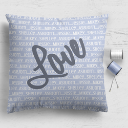 Family Cushion Panel - Love