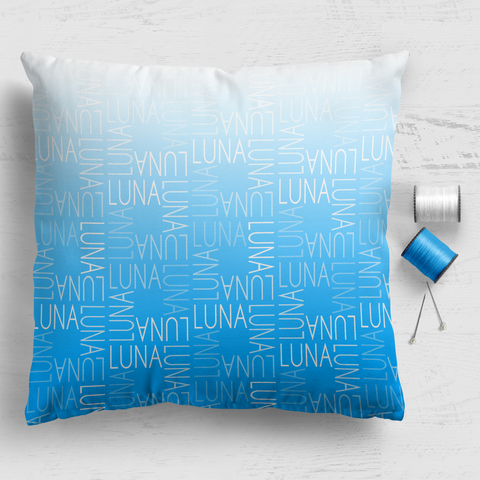 Cushion Panel - Ombre Squared 18"x18"