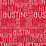 ShelleyMade Personalised Name Design Fabric Christmas Nested Red