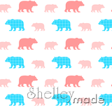 Coordinate - Grizzly Bear Windowpane Grid