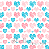 Coordinate - Heart Swirls