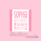 Birth Cushion Panel - Nested - 18"x18" - Classic