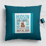 Birth Cushion Panel - Nested Image - 18"x18" - Classic Upper