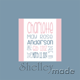 Birth Cushion Panel - Nested - 18"x18" - Flexi