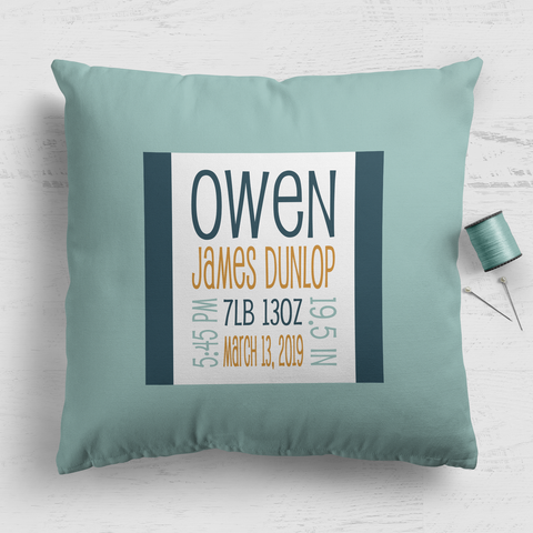 Birth Cushion Panel - Nested - 18"x18" - Standard