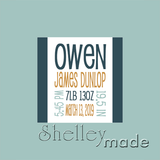 Birth Cushion Panel - Nested - 18"x18" - Standard