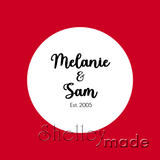 Couple Cushion Panel - Circle - 18"x18" - Flourish