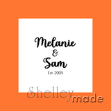 Couple Cushion Panel - Square - 18"x18" - Flourish