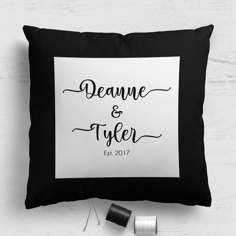 Couple Cushion Panel - Square - 18"x18" - Swash