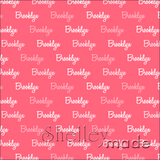 Horizontal Cushion Panel - 18"x18" - Script