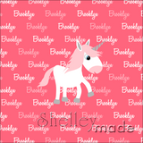 Horizontal Cushion Panel - 18"x18" - Script