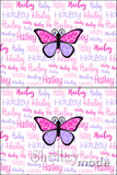 Typographic Cushion Panel Pair - 13.5"x18" - Cursive