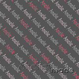 ShelleyMade Personalised Name Design Fabric Diagonal - Block
