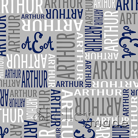 Monogram Design - Traditional - Classic Upper