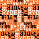 ShelleyMade Personalised Name Design Fabric Nested Design - Classic Upper