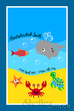 Birth Record Panel - Ocean Whale