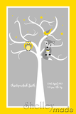 Birth Record Panel - Tree Fox