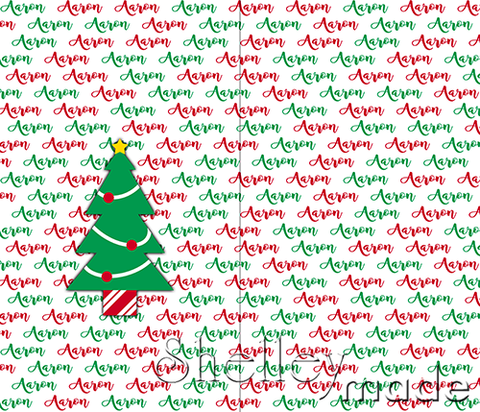 Christmas Santa Sack Panel - Brush White