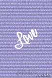 Family Blanket/Quilt Panel - Love