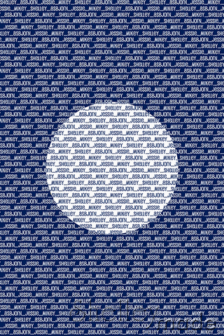 Family Blanket/Quilt Panel - Reverse Spot