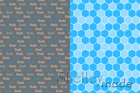 Half & Half - Horizontal with Coordinate