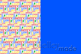 Half & Half - Nested Image with Solid
