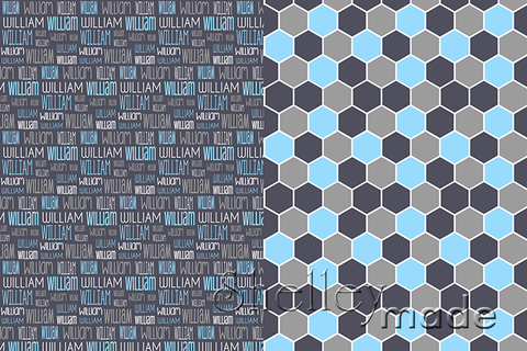 Half & Half - Typographic with Coordinate