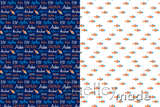 Half & Half - Typographic Image with Coordinate