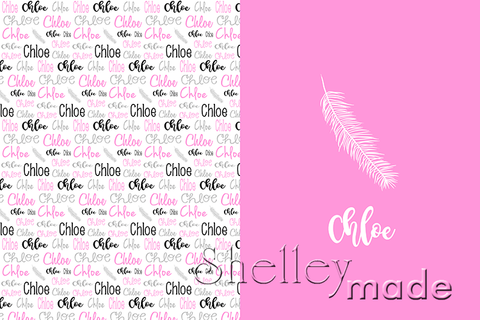 Half & Half - Typographic Image with Image + Name