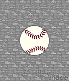 Typographic Panel - Cursive Shaded Any Image