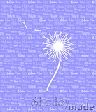 Typographic Panel - Cursive Shaded Any Image