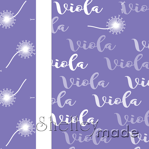 Brush Image Pillowcase Panel - Shaded