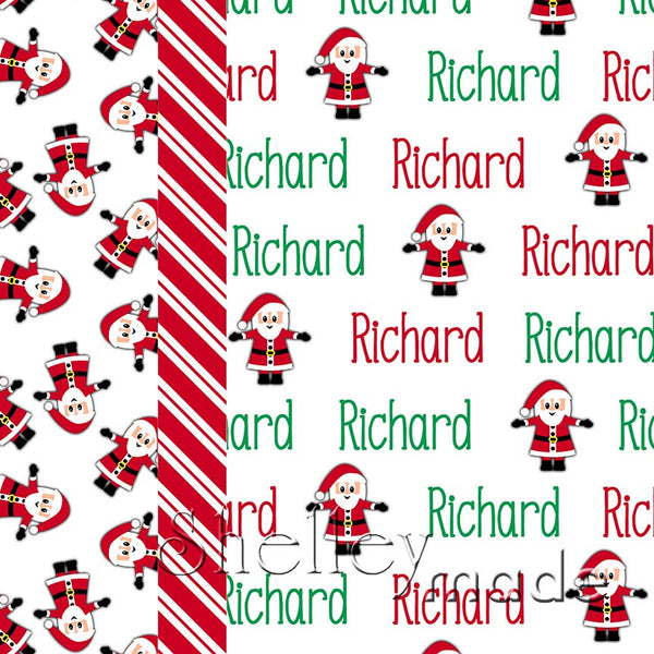 Christmas Pillowcase Panel - Christmas Horizontal